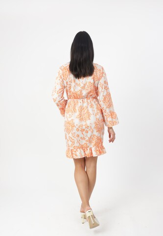 Elara Kleid in Orange