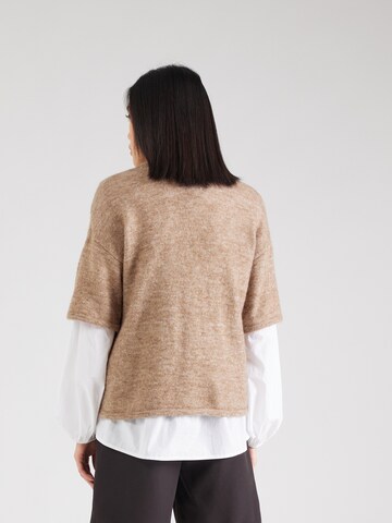 Pullover 'MALINE-LILIANA' di SELECTED FEMME in marrone