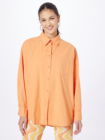 Cotton On Blouse in Orange: front