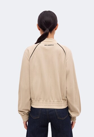 Karl Lagerfeld Collegetakki 'IKON' värissä beige