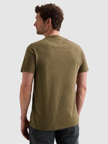 PME Legend Regular fit Skjorta 'Henley T-shirt with badge' i grön