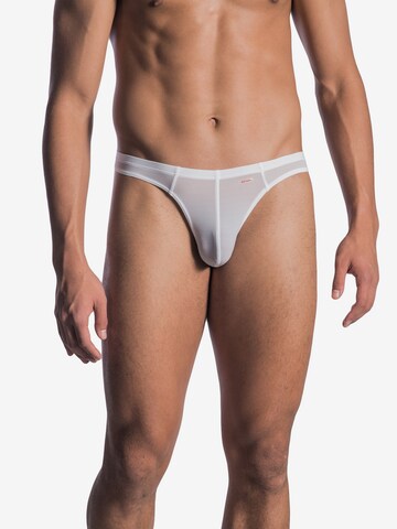 Slip ' RED0965 Ministring ' Olaf Benz en blanc : devant