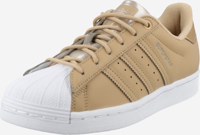 ADIDAS ORIGINALS Baskets basses 'Superstar' en sable / gris / blanc, Vue avec produit