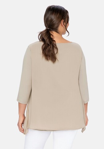 SHEEGO - Blusa en beige