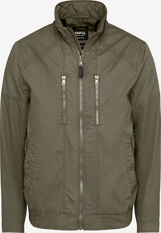 REDPOINT Between-Season Jacket in Green: front