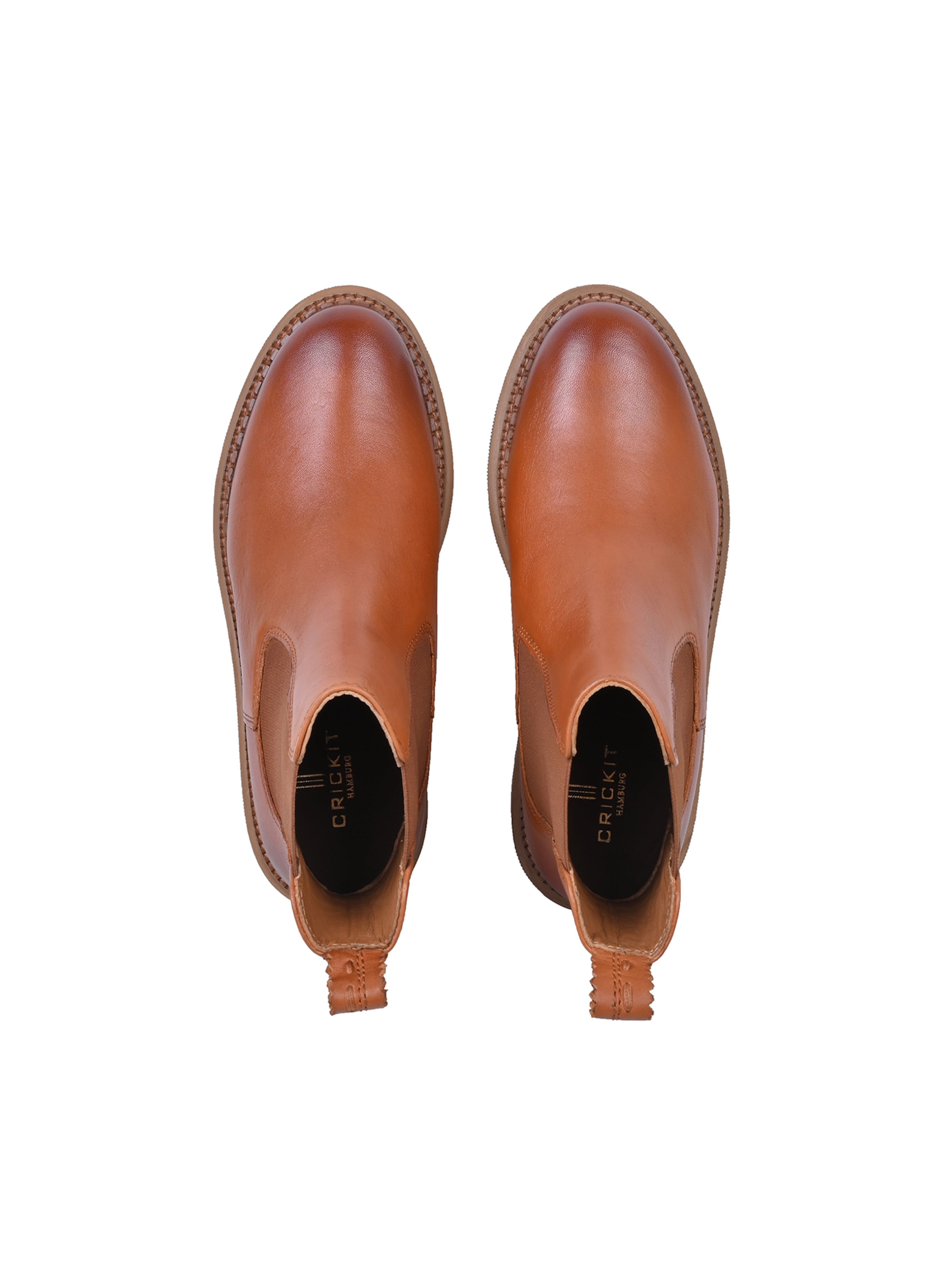 Crickit Chelsea Boot ' URBINO ' in Braun
