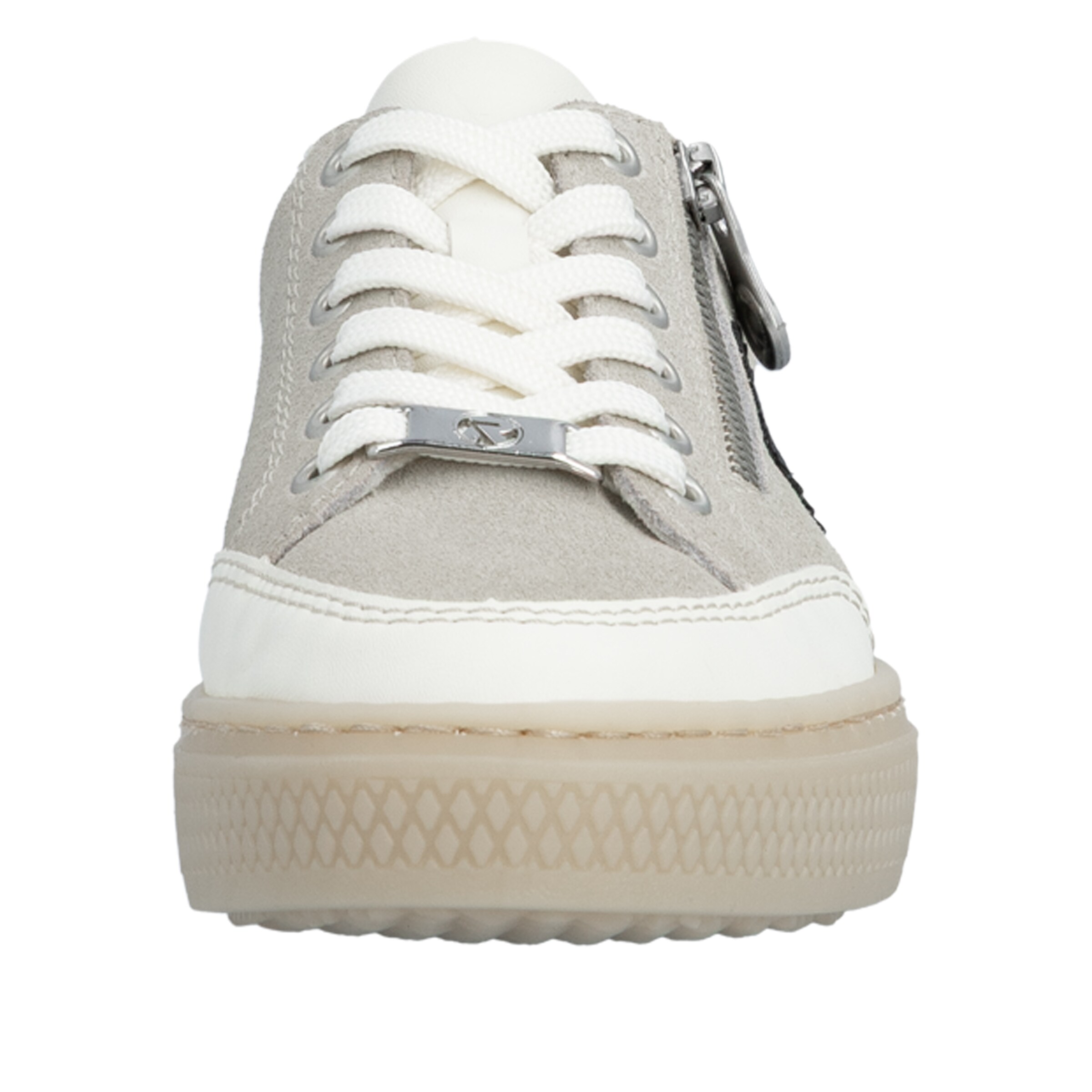 Baskets basses Rieker en gris