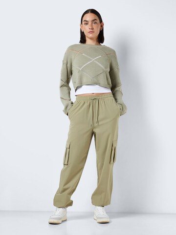 Regular Pantalon cargo 'Kirby' Noisy may en vert