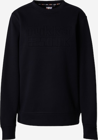 Sweat de sport 'YLISIPPOLA' Rukka en noir : devant