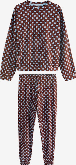 Pižama iš Next, spalva – šviesiai mėlyna / šokolado spalva, Prekių apžvalga