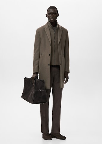 MANGO MAN Mantel 'Uriel' in Braun