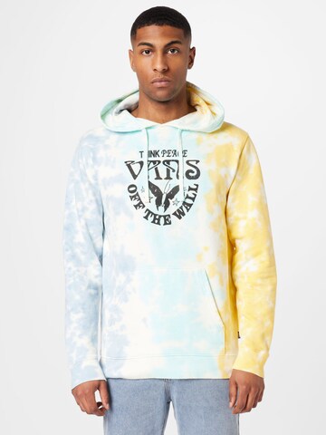 VANS Sweatshirt 'HAPPY THOUGHTS' i blå: framsida