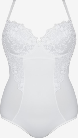 Gorsenia Body '184 Livia' in Weiß: Vorderseite