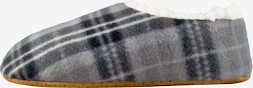 normani Hausschuh in Grau: Vorderseite