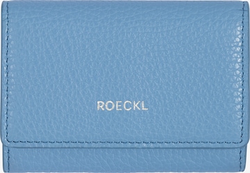 Roeckl Portemonnee ' Asta ' in Blauw: voorkant