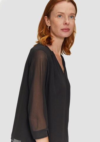 s.Oliver BLACK LABEL Blouse in Black