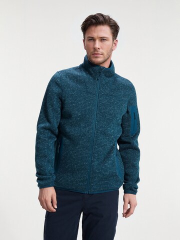 Human Nature Funktionsfleecejacke 'Booker' in Blau: Vorderseite
