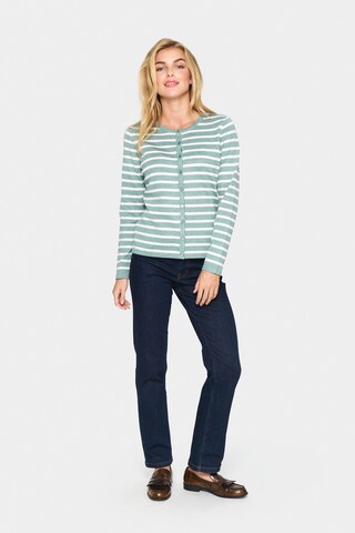SAINT TROPEZ Strickjacke in Blau