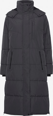 Oxmo Winter Coat 'Julie' in Grey: front