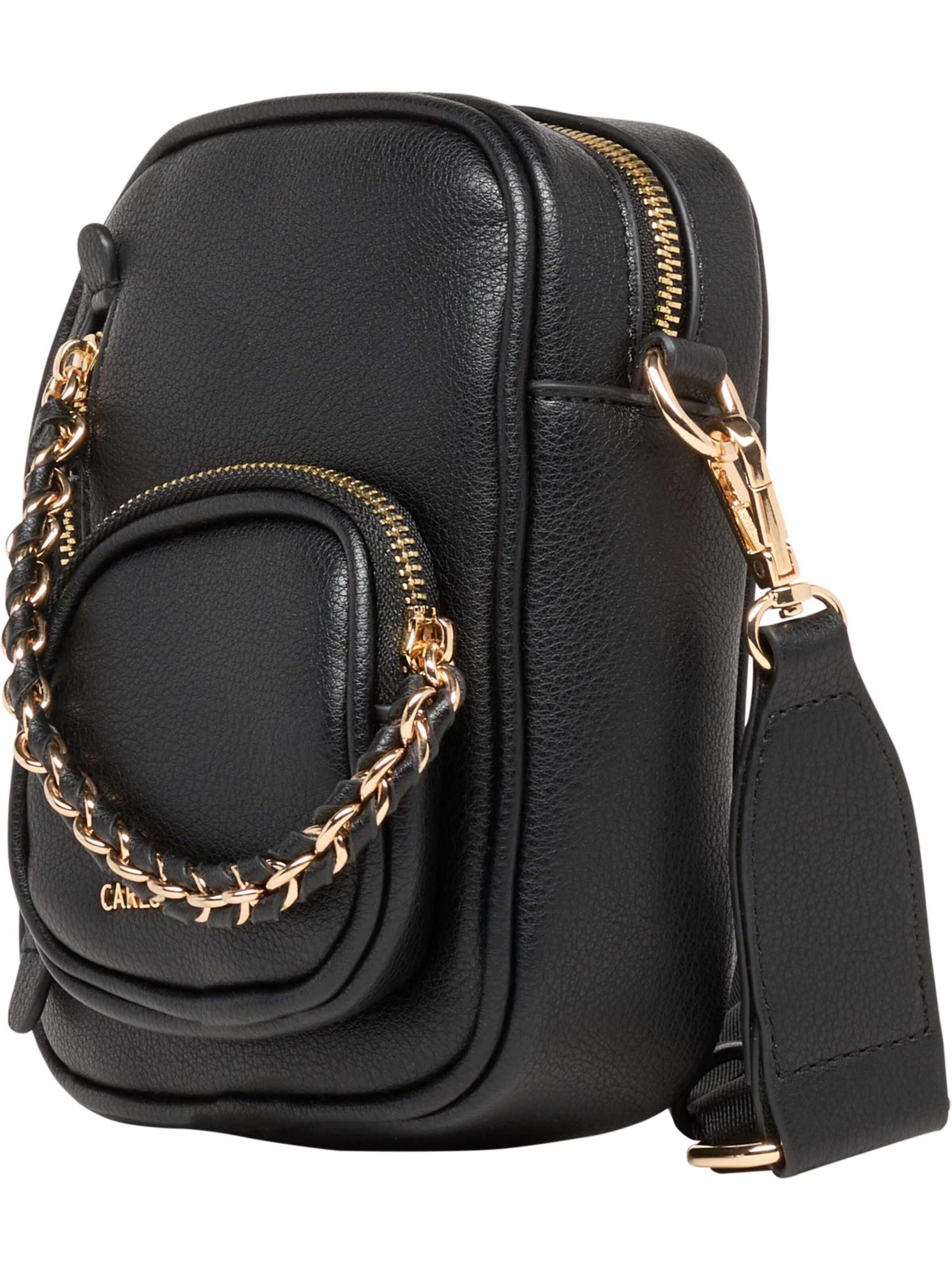 Carlo Colucci Tasche 'Della' in Schwarz