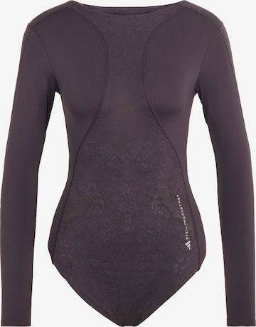 ADIDAS BY STELLA MCCARTNEY Sportovní body ' Running Floral Lace' – fialová: přední strana