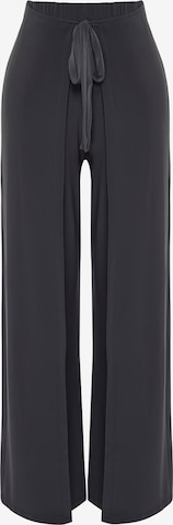 Trendyol Wide Leg Housut värissä harmaa: etupuoli