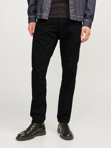 JACK & JONES Regular Jeans 'JJIMike JJOriginal' in Black: front
