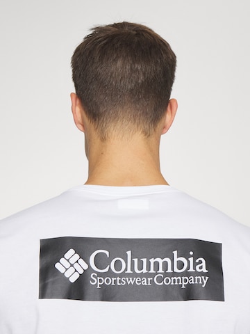 COLUMBIA Функциональная футболка 'North Cascades' в Белый