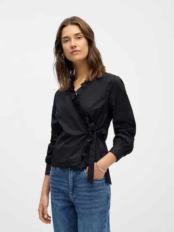 OBJECT - Blusa en negro: frente