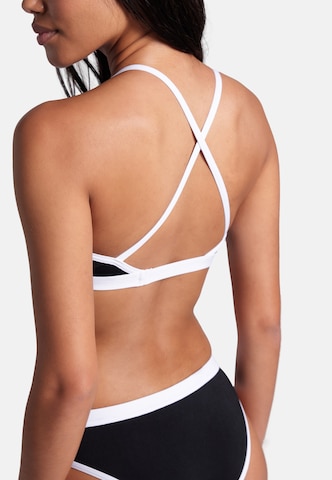 ARENA Bustier Bikini 'ICONS' - fekete