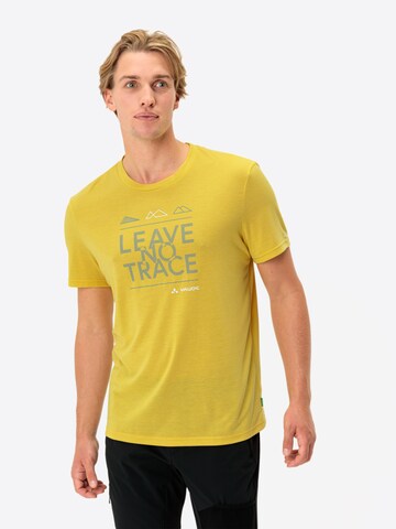 VAUDE Functioneel shirt 'Tekoa III' in Geel: voorkant