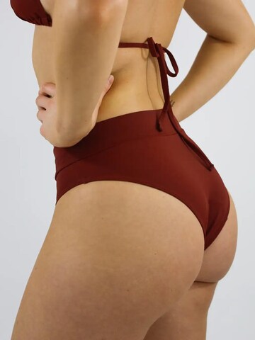 MYLILY Bikini Bottoms 'Bikini Hose Basic Slip' in Red