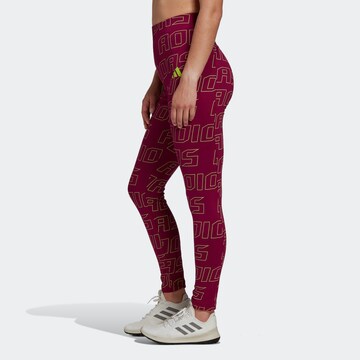 ADIDAS PERFORMANCE Slimfit Leggings in Lila