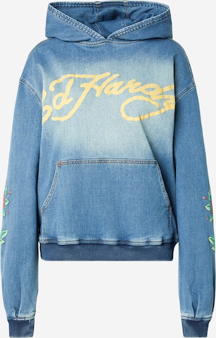 mėlyna Ed Hardy Megztinis be užsegimo: priekis