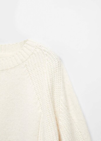 Pull-over 'Confundo' MANGO en blanc