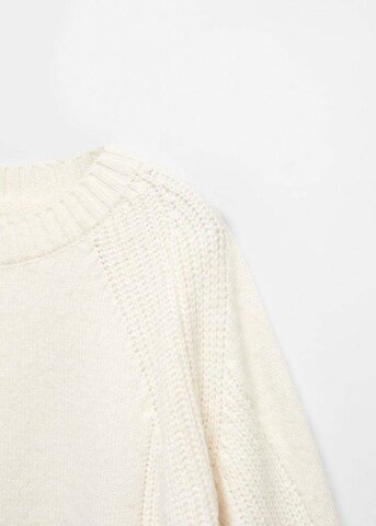 MANGO Pullover 'Confundo' i hvid