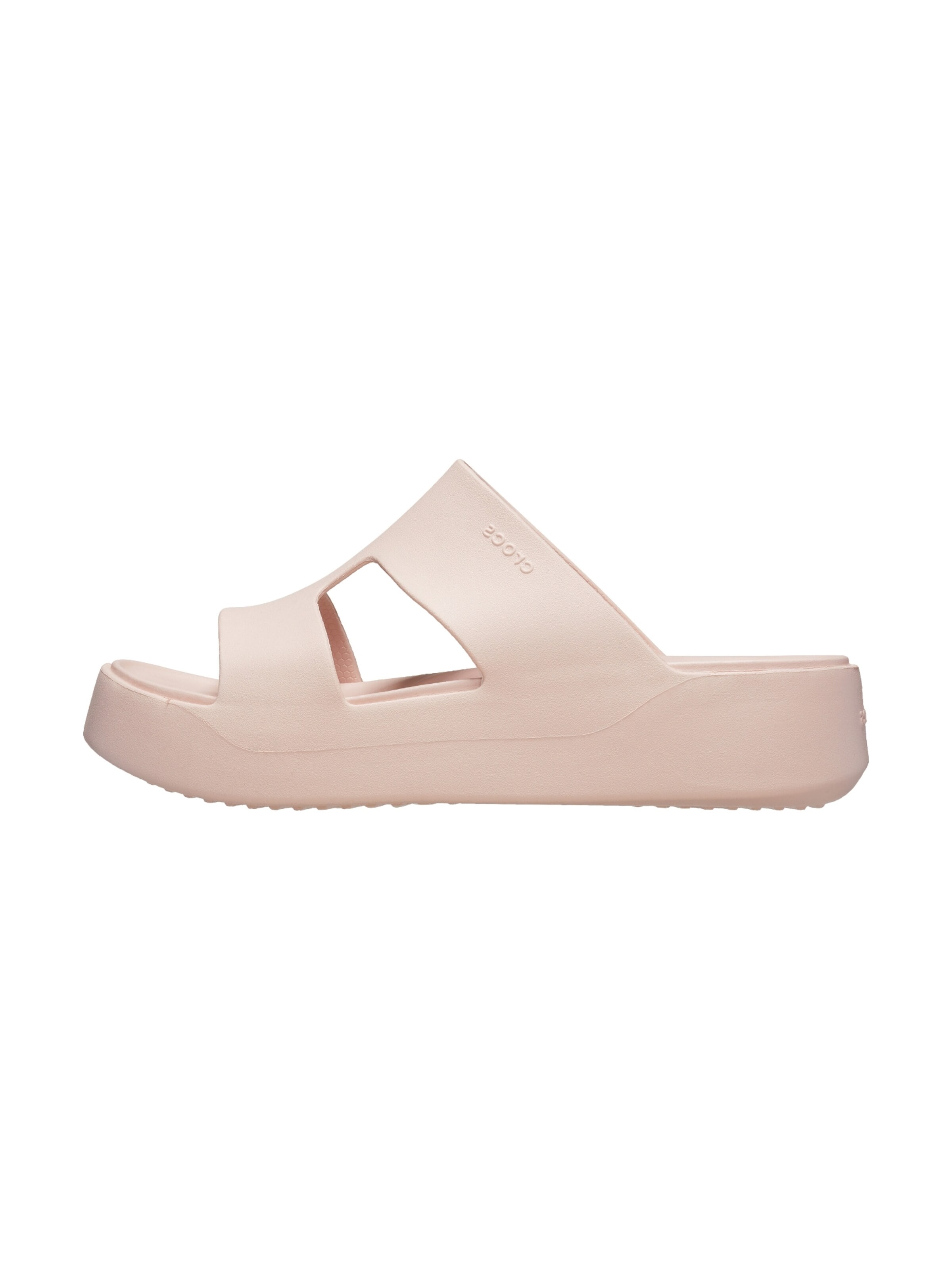 Crocs Sandal 'Getaway Platform-Sandalen zum Hineinschlüpfen' in White: front
