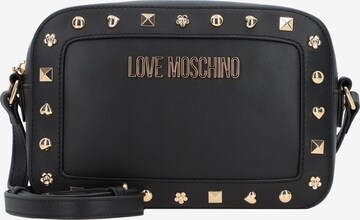 Love Moschino Crossbody Bag in Black: front