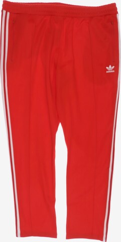 ADIDAS ORIGINALS Pants in 38 in Red: front