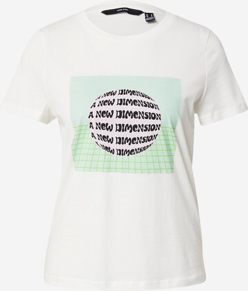 VERO MODA Shirt 'BIBIFRANCIS' in White: front