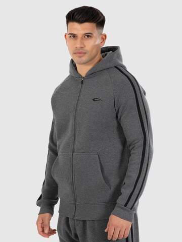 Veste de survêtement Smilodox en gris