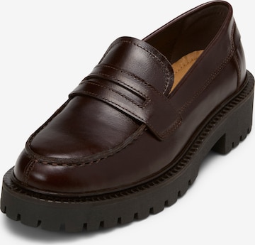 Marc O'Polo Slipper in Braun: Vorderseite