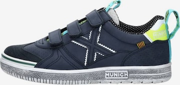 MUNICH Sneakers 'Klittenband Laag' in Blue: front