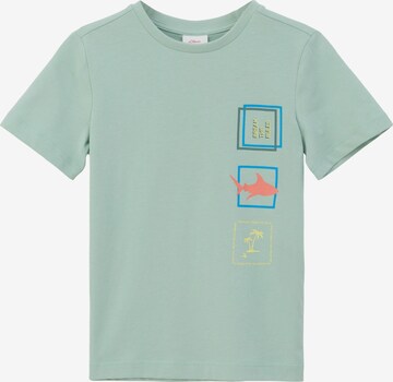 T-Shirt s.Oliver en bleu : devant