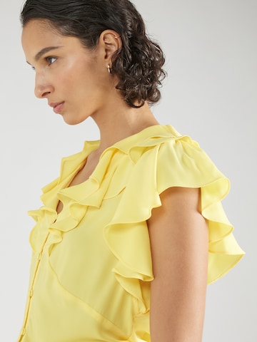 Chemisier Lauren Ralph Lauren en jaune