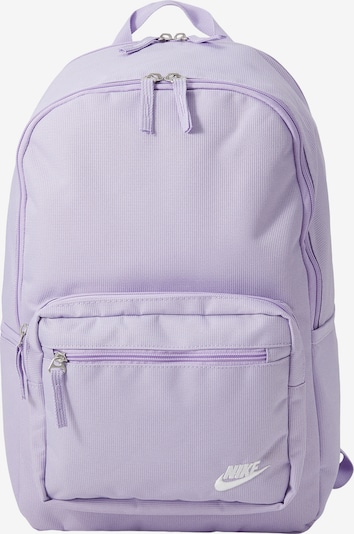 Nike Sportswear Ruksak 'Heritage' u lavanda / bijela, Pregled proizvoda