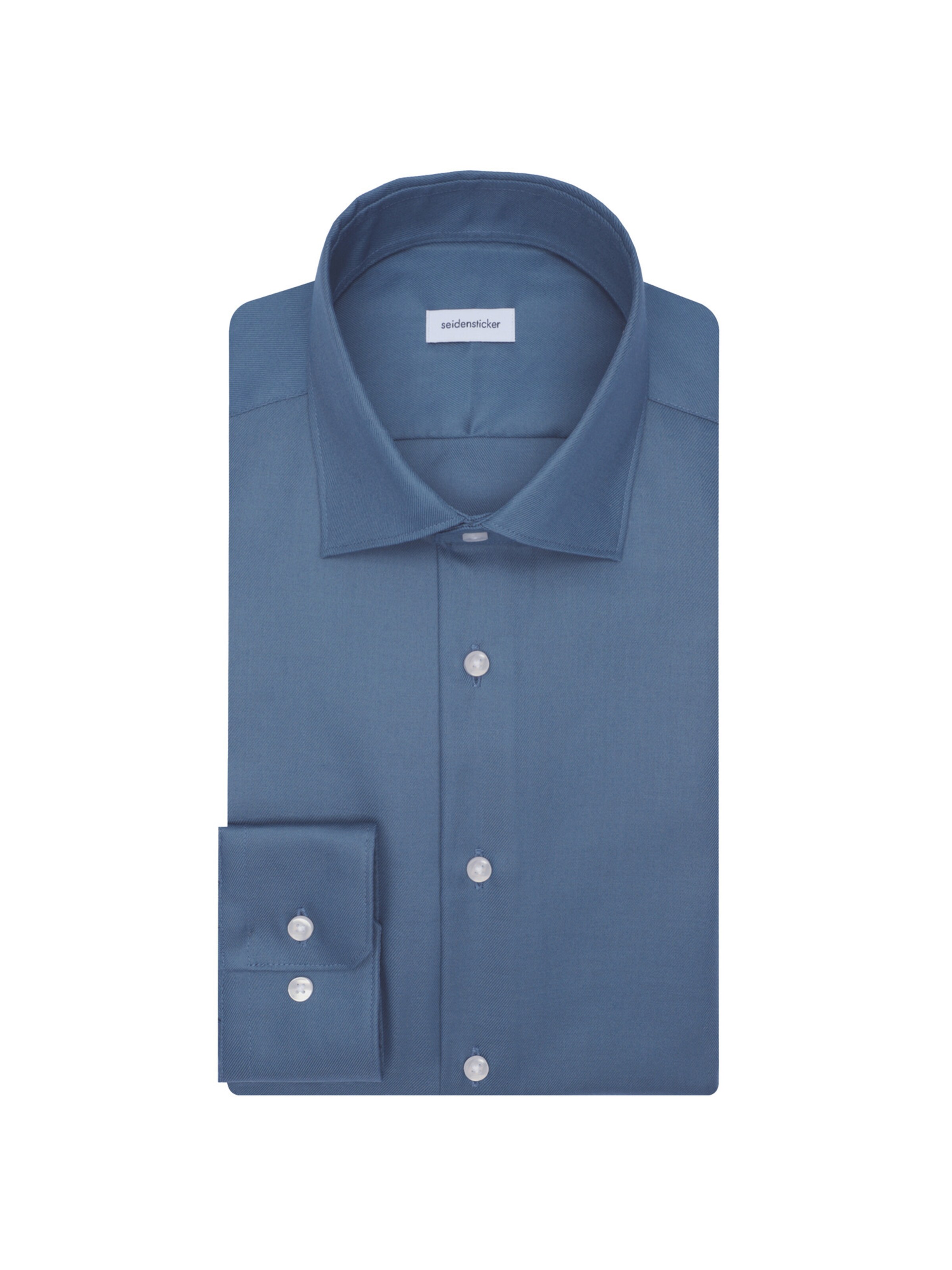 SEIDENSTICKER Slim Fit Hemd in Blau