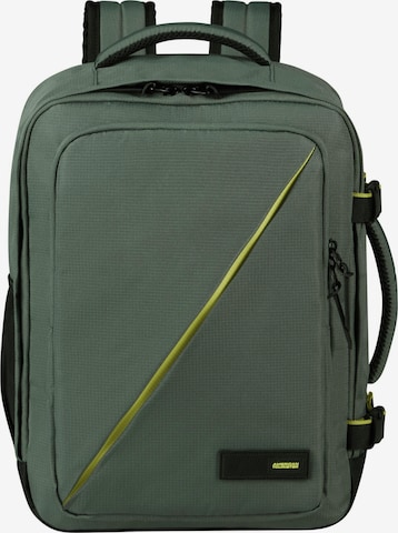American Tourister Plecak 'TAKE2CABIN CASUAL BACKPACK MS' w kolorze zielony: przód