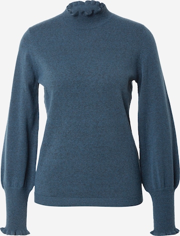 s.Oliver BLACK LABEL Sweter w kolorze niebieski: przód