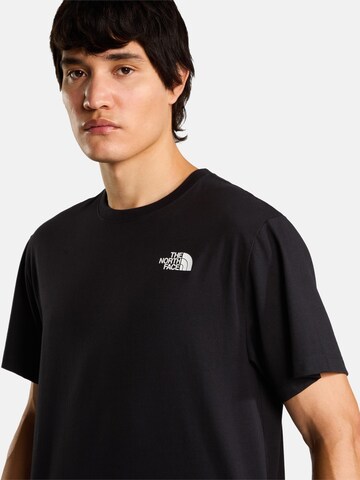 THE NORTH FACE Shirt 'M CAMPFIRE RELAXED SS TEE' in Zwart